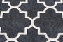 Mijölnir Alfombrilla de Baño DJT - Black 40x60 cm, 100% Poliéster, Antideslizante, Antibacteriana, Lavable a Máquina